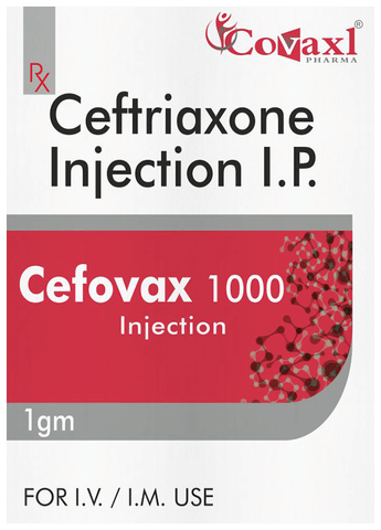 Cefovax 1000 Injection