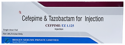 Cefpime-TZ 1.125 Injection