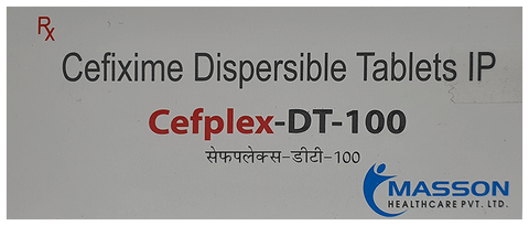 Cefplex-DT 100 Tablet