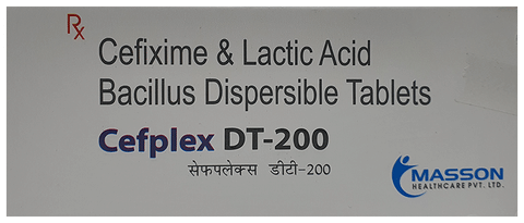 Cefplex DT 200 Tablet