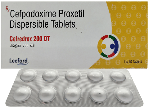 Cefredrox 200 DT Tablet