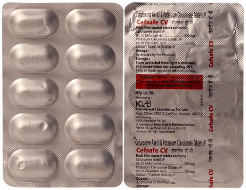 Cefsafe CV Tablet