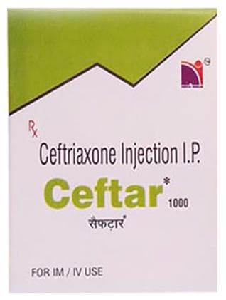 Ceftar 1000 Injection