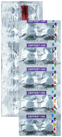 Ceftas 100mg Tablet