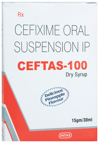 Ceftas 100mg/5ml Suspension