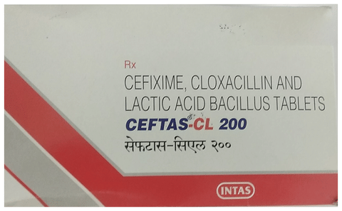 Ceftas CL 200 mg Tablet