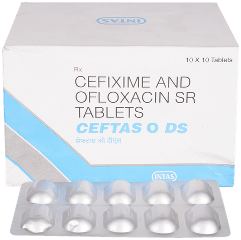 Ceftas O DS 400mg/400mg Tablet