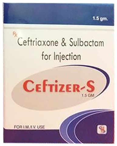 Ceftizer-S 1.5gm Injection