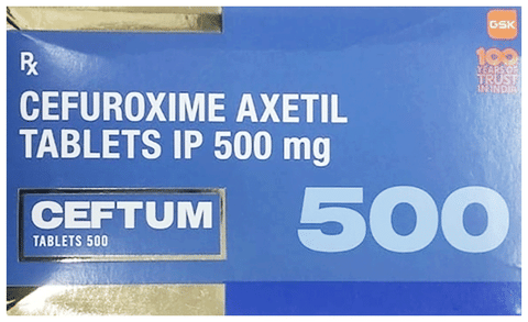 Ceftum 500mg Tablet