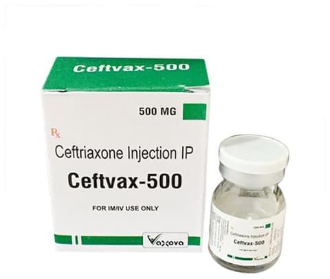 Ceftvax 500mg Injection