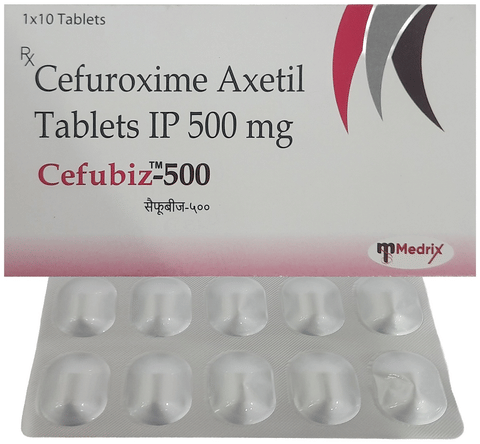 Cefubiz 500mg Tablet