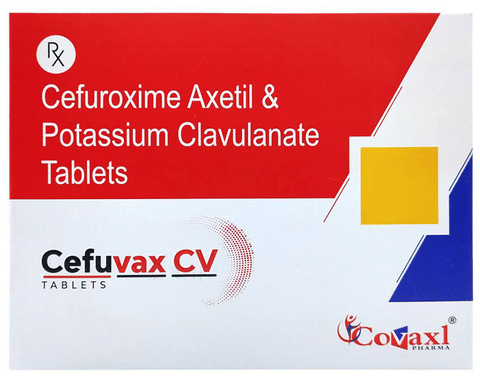 Cefuvax CV 500mg/125mg Tablet