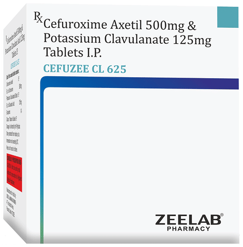 Cefuzee CL 625 Tablet