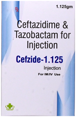 Cefzide 1.125 Injection
