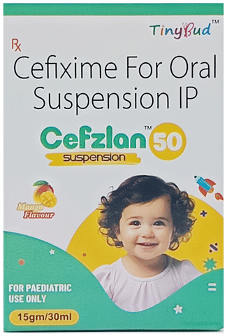 Cefzlan 50 Oral Suspension Mango