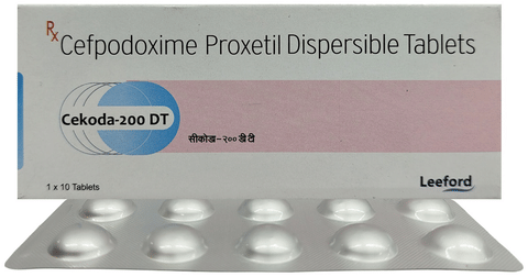 Cekoda 200mg Tablet DT