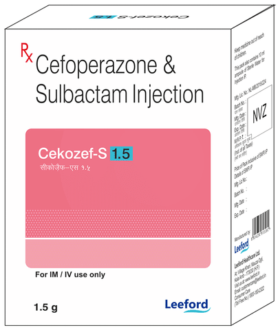 Cekozef-S 1.5 Injection