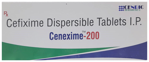Cenexime 200 Tablet DT