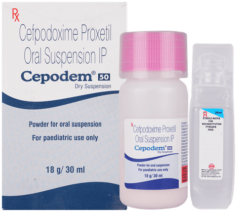 Cepodem 50mg/5ml Syrup