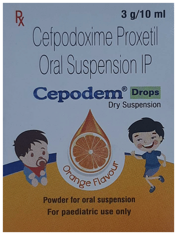 Cepodem Drops Dry Suspension Orange