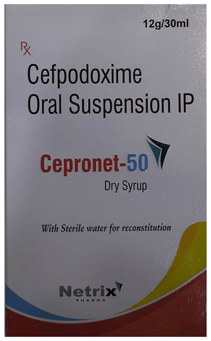 Cepronet 50 Dry Syrup