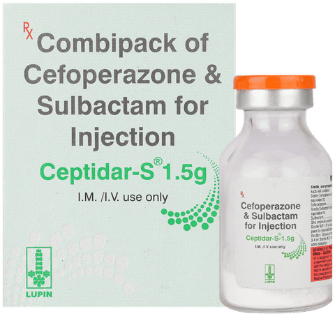 Ceptidar S 1.5G Injection