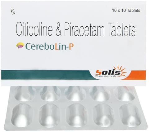 Cerebolin P 500mg/400mg Tablet
