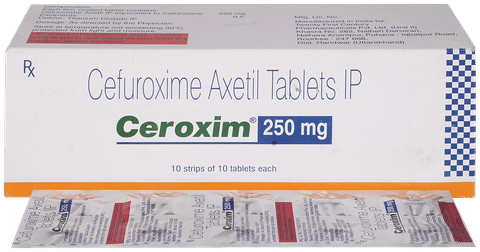 Ceroxim 250mg Tablet