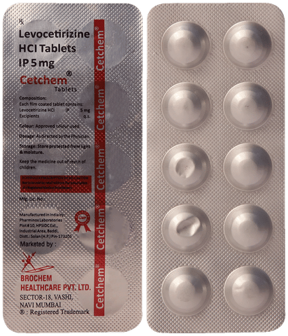 Cetchem 5mg Tablet