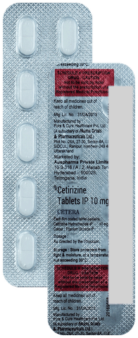 Cetera 10mg Tablet