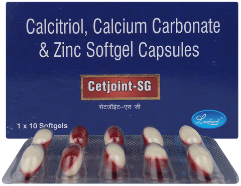 Cetjoint SG Soft Gelatin Capsule