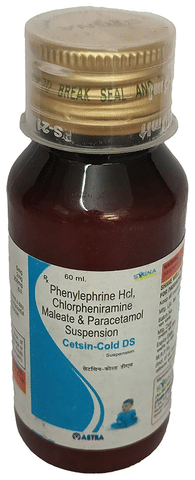 Cetsin Cold DS Oral Suspension