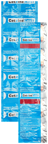 Cetzine Cold Tablet
