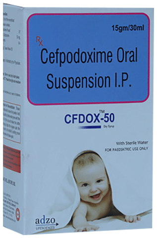 Cfdox 50 Dry Syrup