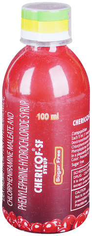 Chericof-SF Syrup Sugar Free