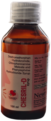 Chesril-D Syrup Mint & Raspberry