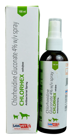 Chlorhex 4% Chlorhexidine Pet Spray