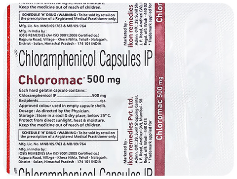 Chloromac 500mg Capsule