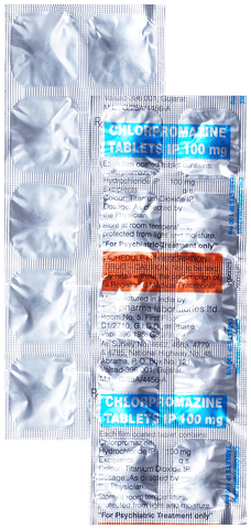 Chlorpromazine 100mg Tablet