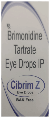 Cibrim Z Eye Drop BAK Free