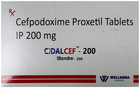 Cidalcef 200 Tablet