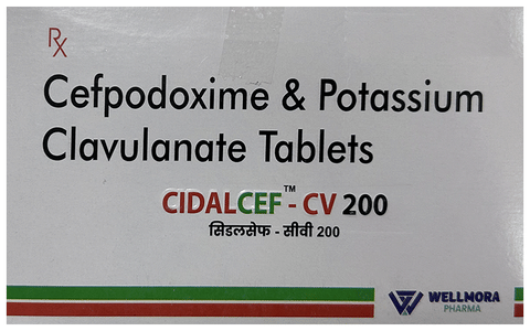 Cidalcef-CV 200 Tablet