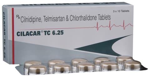 Cilacar TC 6.25 Tablet