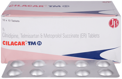 Cilacar TM 10mg/25mg/40mg Tablet