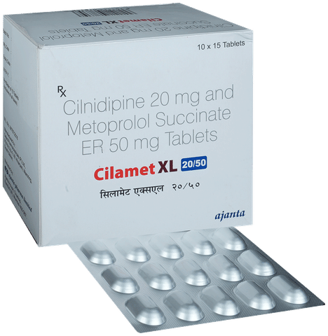 Cilamet XL 20/50 Tablet ER