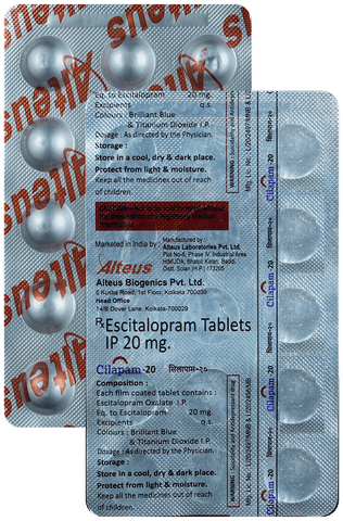 Cilapam 20 Tablet
