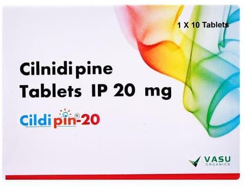 Cildipin 20mg Tablet
