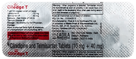 Ciledge T 10mg/40mg Tablet
