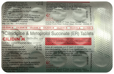 Cilidin M Tablet ER