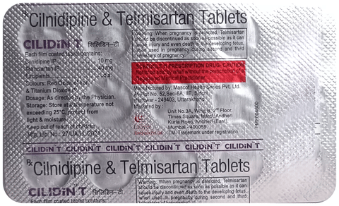 Cilidin T 10mg/40mg Tablet